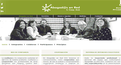 Desktop Screenshot of abogadosenred.org